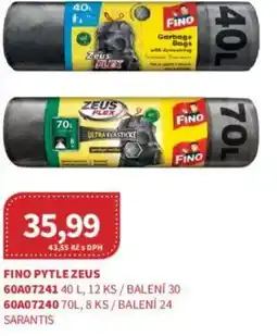 Kubík potraviny Fino pytle zeus nabídka