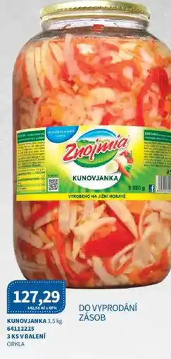 Kubík potraviny Kunovjanka nabídka
