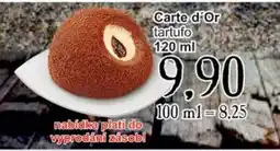 Jip Carte d’Or tartufo nabídka