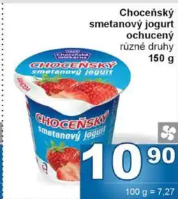 Jip Choceňský smetanový jogurt ochucený nabídka