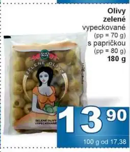 Jip Olivy zelené vypeckované nabídka