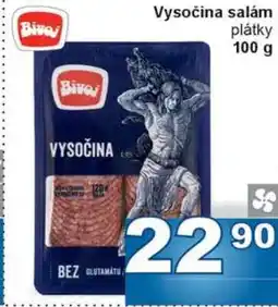 Jip Vysočina salám nabídka