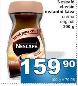 Jip NESCAFÉ CLASSIC Instantní káva nabídka