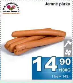 Jip Jemné párky nabídka