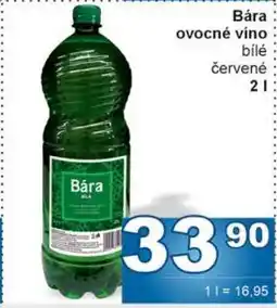 Jip Bára ovocné víno nabídka