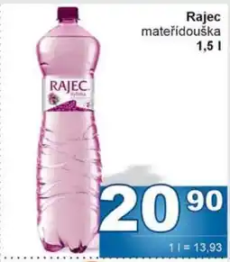 Jip Rajec mateřídouška nabídka