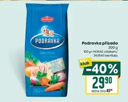 Billa Podravka Přísada nabídka