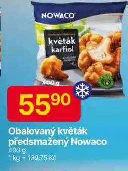 Hruška Obalovaný květák předmažený Nowaco nabídka