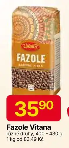 Hruška Fazole Vitana nabídka