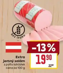 Billa Extra jemný salám nabídka