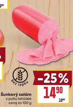 Billa Šunkový salám nabídka