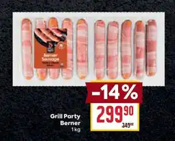 Billa Grill Party Berner nabídka
