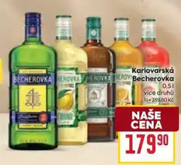 Billa Karlovarská Becherovka nabídka