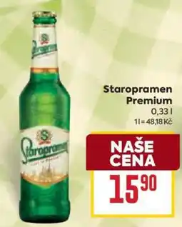 Billa Staropramen Premium nabídka