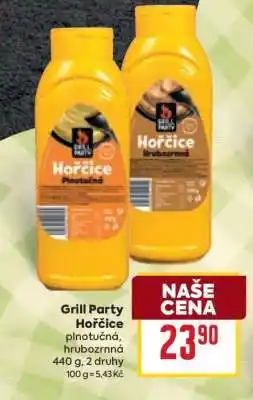 Billa Grill Party Hořčice nabídka