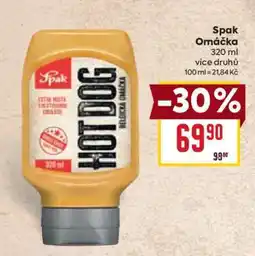 Billa Spak Omáčka nabídka