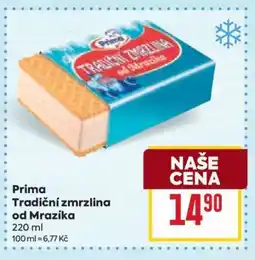 Billa Prima Tradiční Zmrzlina od Mrazíka nabídka