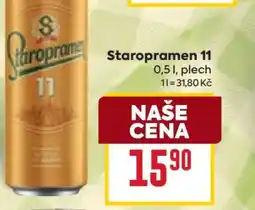 Billa Staropramen 11 nabídka