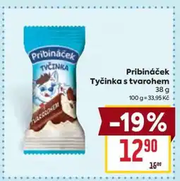Billa Pribináček Tyčinka s tvarohem nabídka
