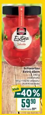 Billa Schwartau Extra džem nabídka