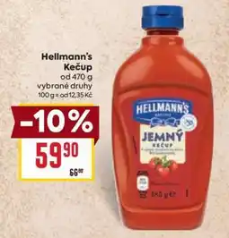 Billa HELLMANN'S kečup nabídka