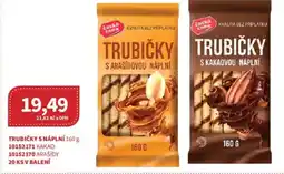 Kubík potraviny Trubičky s náplní nabídka