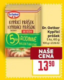 Billa Dr. Oetker Kypřicí prášek nabídka