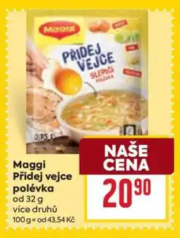 Billa MAGGI Přidej vejce polévka nabídka