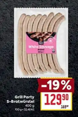 Billa Grill Party S-Bratwürstel nabídka