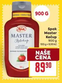 Billa Spak Master kečup nabídka