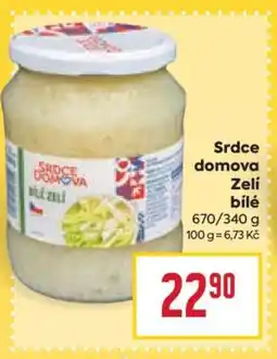 Billa Srdce domova Zeli bílé nabídka