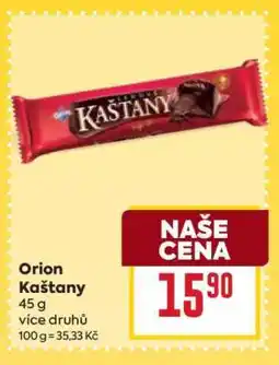Billa Orion Kaštany nabídka