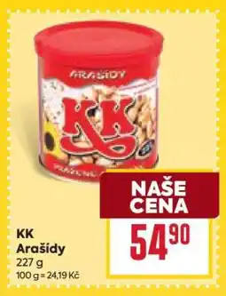 Billa KK Arašídy nabídka