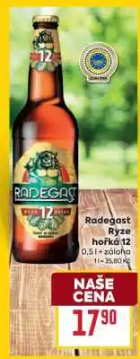 Billa Radegast Ryze Hořká 12 nabídka