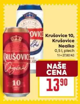 Billa Krušovice 10, Krušovice Nealko nabídka