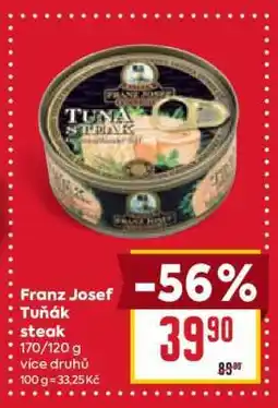 Billa Franz Josef Tuňák steak nabídka