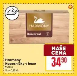 Billa HARMONY Kapesníčky v boxu nabídka
