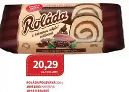 Kubík potraviny Roláda polévaná nabídka