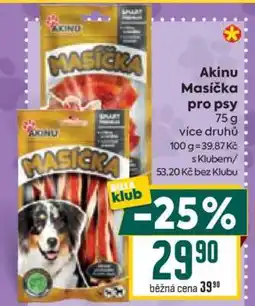 Billa Akinu Masíčka pro psy nabídka