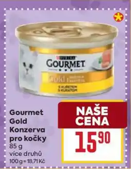 Billa Gourmet Gold konzerva pro kočky nabídka