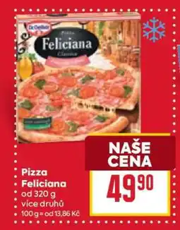 Billa Pizza Feliciana nabídka