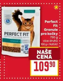 Billa Perfect Fit granule pro kočky nabídka