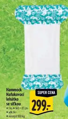 Albert Hammock Nafukovací lehátko se síťkou nabídka