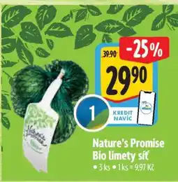Albert Nature's Promise Bio limety síť nabídka