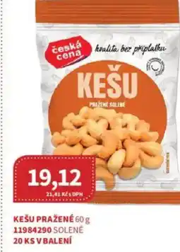 Kubík potraviny Kešu pražené nabídka