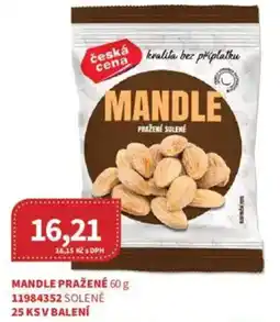 Kubík potraviny Mandle pražené nabídka