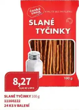 Kubík potraviny Slané tyčinky nabídka
