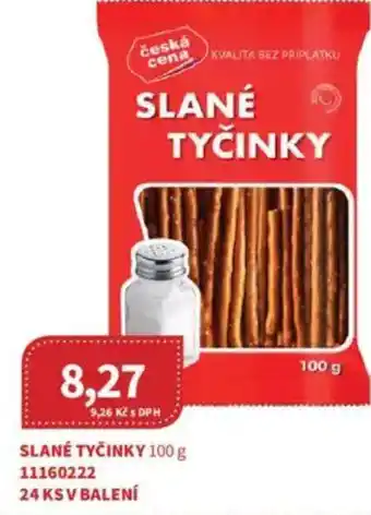 Kubík potraviny Slané tyčinky nabídka