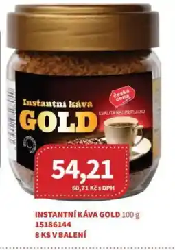 Kubík potraviny Instantní káva gold nabídka