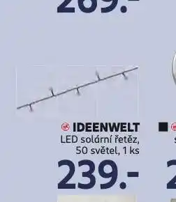 Rossmann Led solární řetěz nabídka